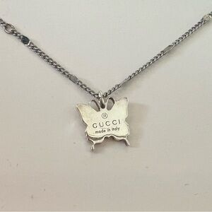 Authentic Gucci charm necklace